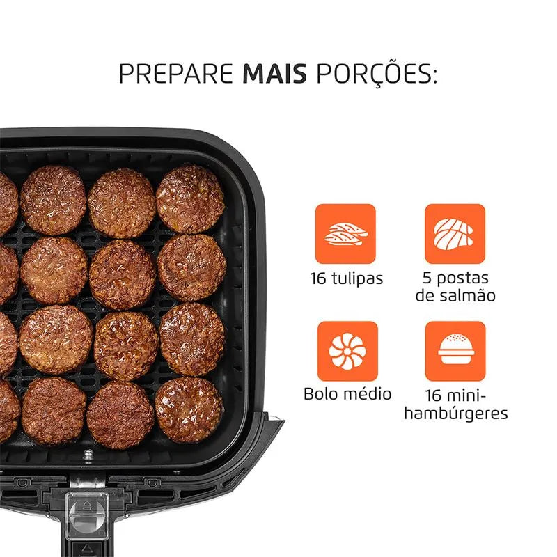 Fritadeira Elétrica Family 4l 1500w Preta - Mondial