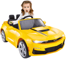 Camaro Elétrico Infantil Amarelo