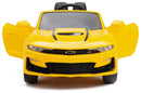 Camaro Elétrico Infantil Amarelo