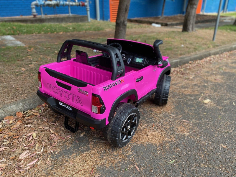Caminhonete Elétrica Infantil Hilux Rosa
