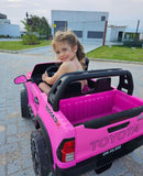 Caminhonete Elétrica Infantil Hilux Rosa