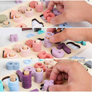 Tabuleiro numérico e Formas Geométricas em Madeira