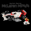 Fórmula 1 - McLaren MP4/4 + Ayrton Senna (693 pçs)