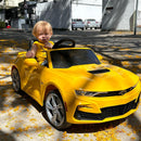Camaro Elétrico Infantil Amarelo