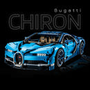 Bugatti Chiron Azul (3599 peças)