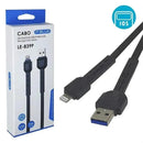 Cabo de dados e carregamento lightning it-blue le839p 1m