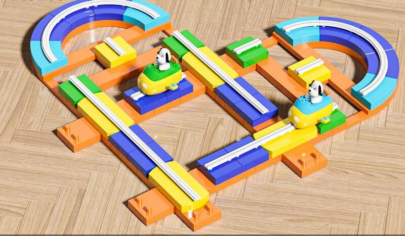 Trem elétrico divertido
